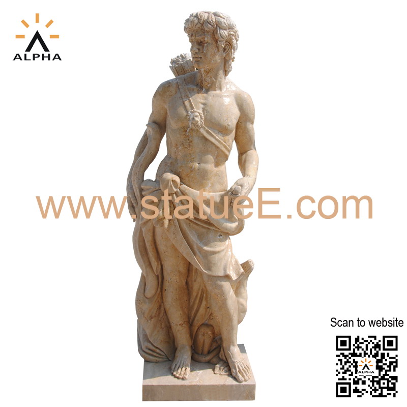 Apollo marble statue